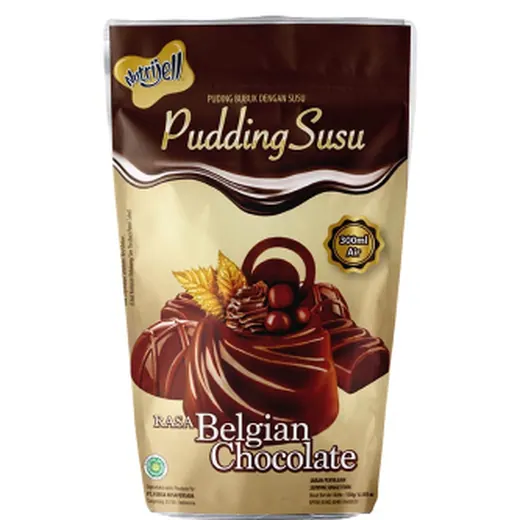 Nutrijell Puding Instan Belgian Chocolate 130 g