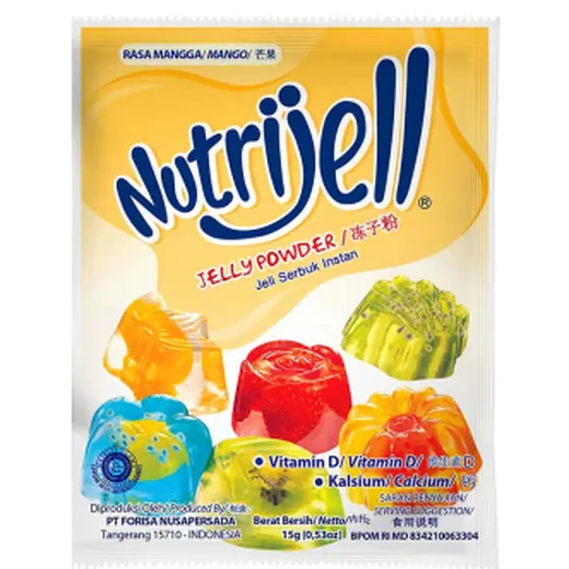 Nutrijell Jeli Serbuk Instan Mangga 15 g