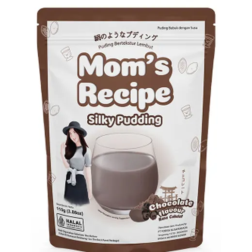 Mom's Recipe Silky Pudding Instan Cokelat 110 g