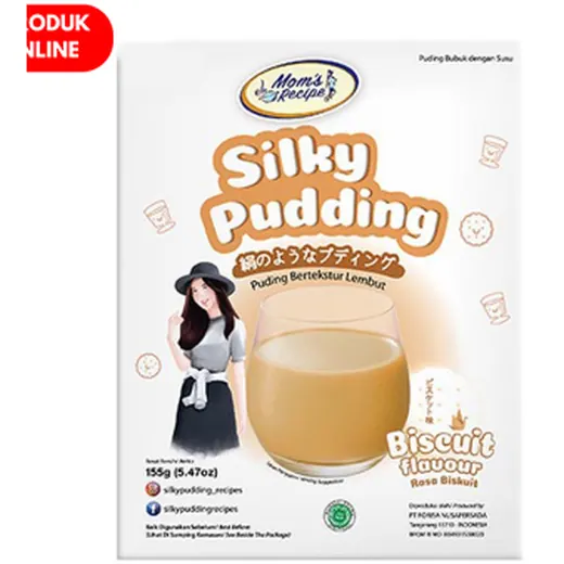 Mom's Recipe Silky Puding Instan Biskuit 155 g