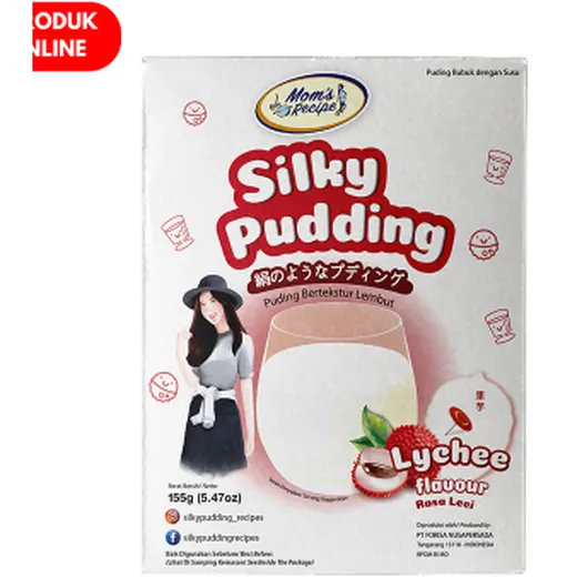 Mom's Recipe Silky Pudding Instan Leci 155 g