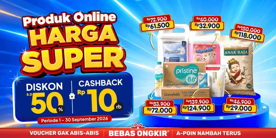 Promo Harga Super — 1 - 30 September 2026