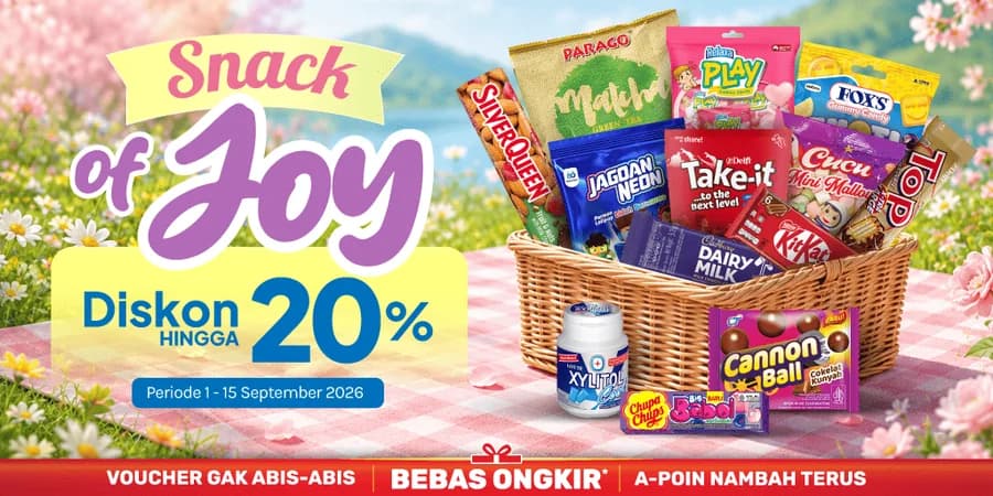 Promo Snack of Joy — 1 - 15 September