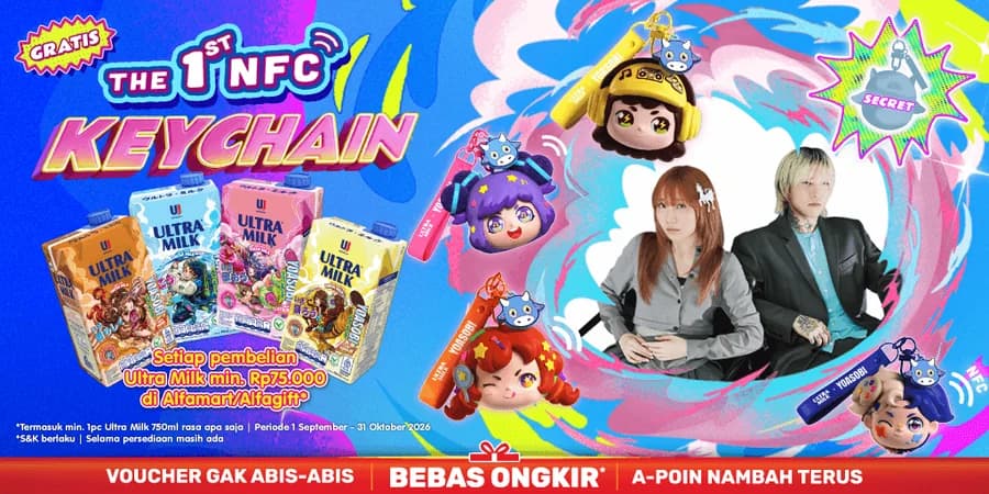 Promo Ultramilk x Yoasobi — 1 September - 31 Oktober 2026