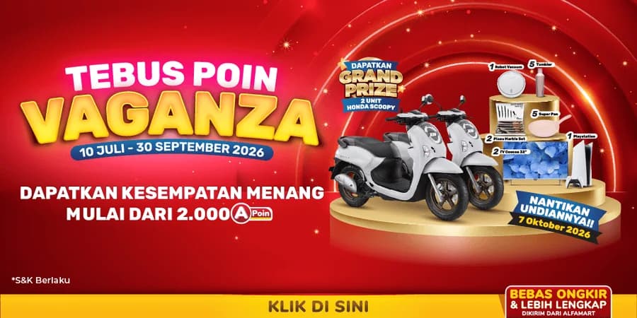 Promo Tebus Poin Vaganza 2026